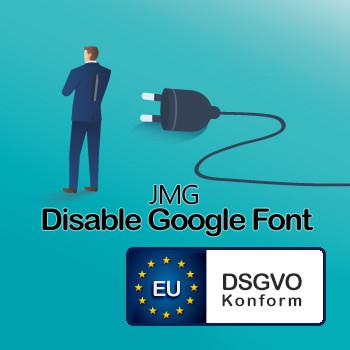 JMG Disable Google Font